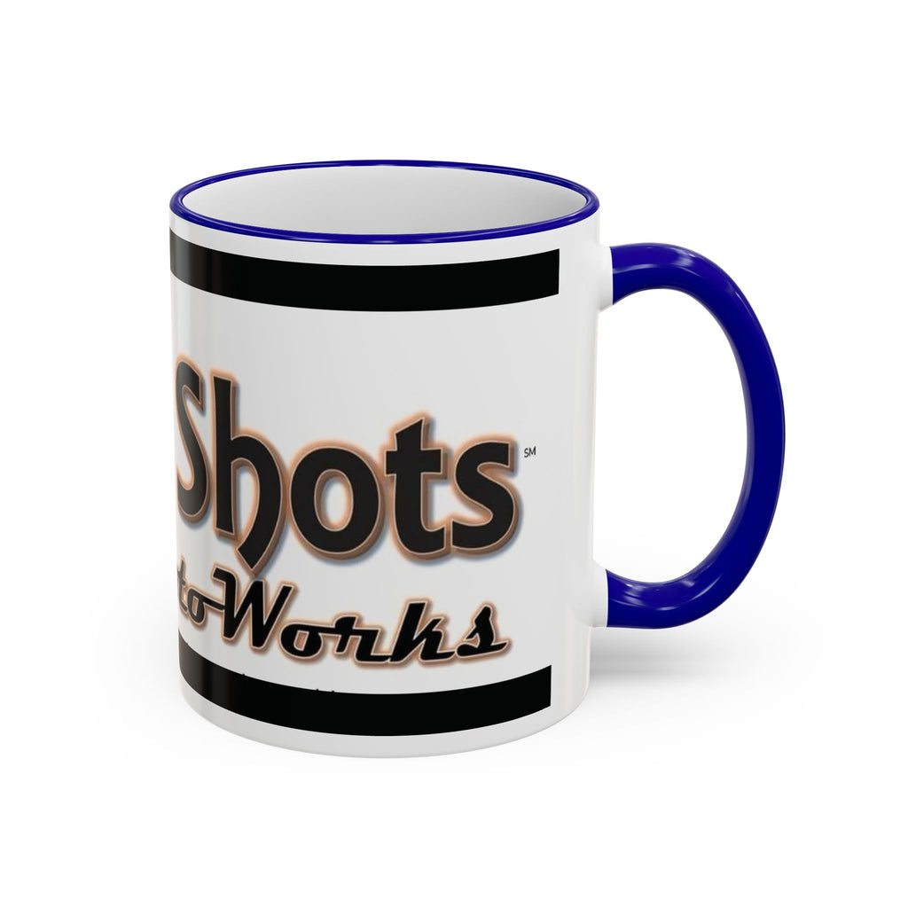 The Shots PhotoWorks Mug | Accent Rim & Handle Ceramic Mug