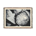 Oregon Snail Woven Blanket - Black & white print