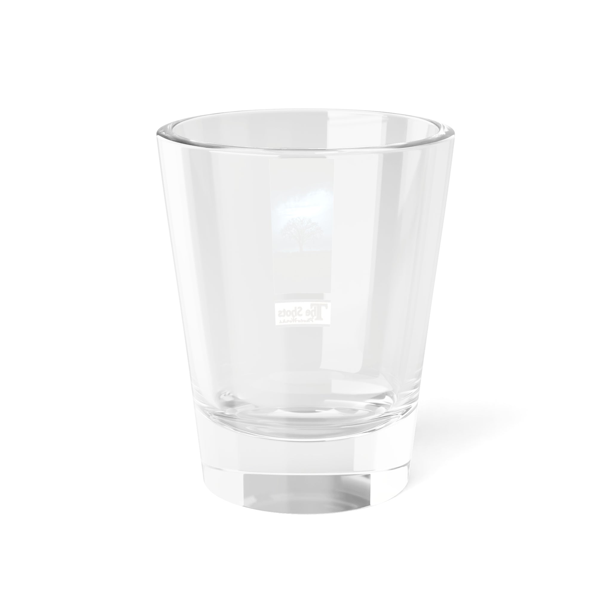 1.5oz Shot Glass - The Lone Tree and Logo