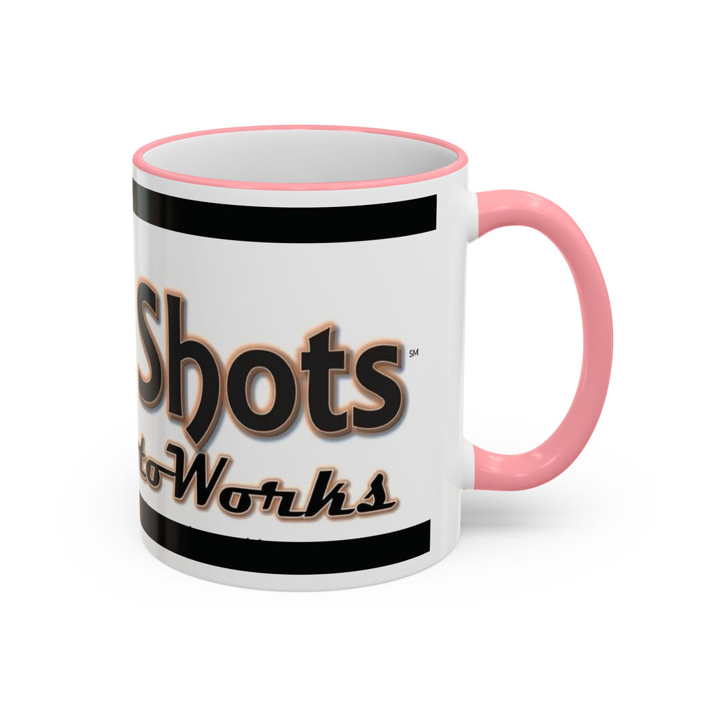 The Shots PhotoWorks Mug | Accent Rim & Handle Ceramic Mug