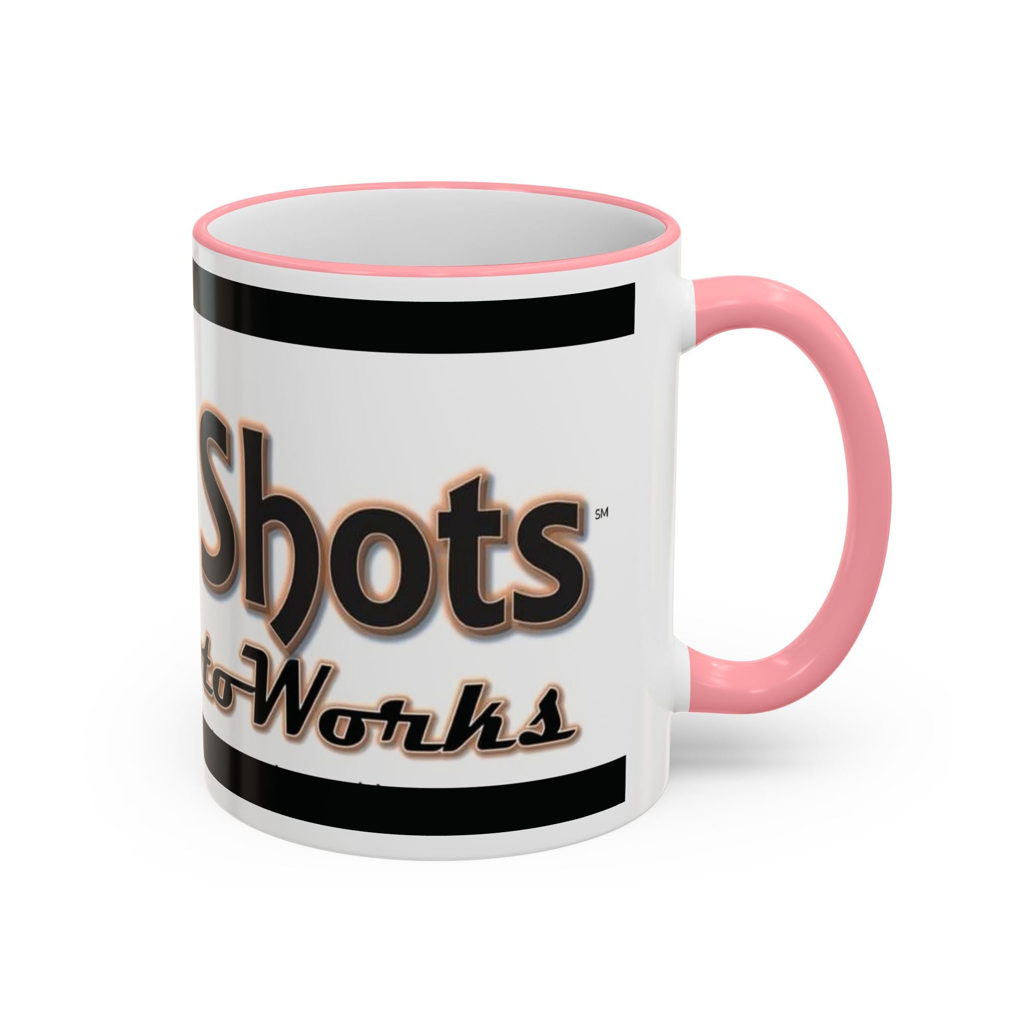 The Shots PhotoWorks Mug | Accent Rim & Handle Ceramic Mug