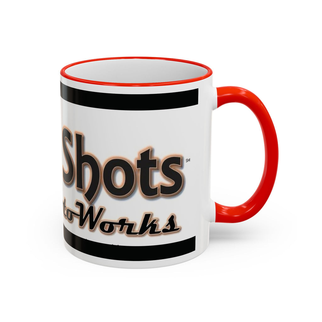 The Shots PhotoWorks Mug | Accent Rim & Handle Ceramic Mug