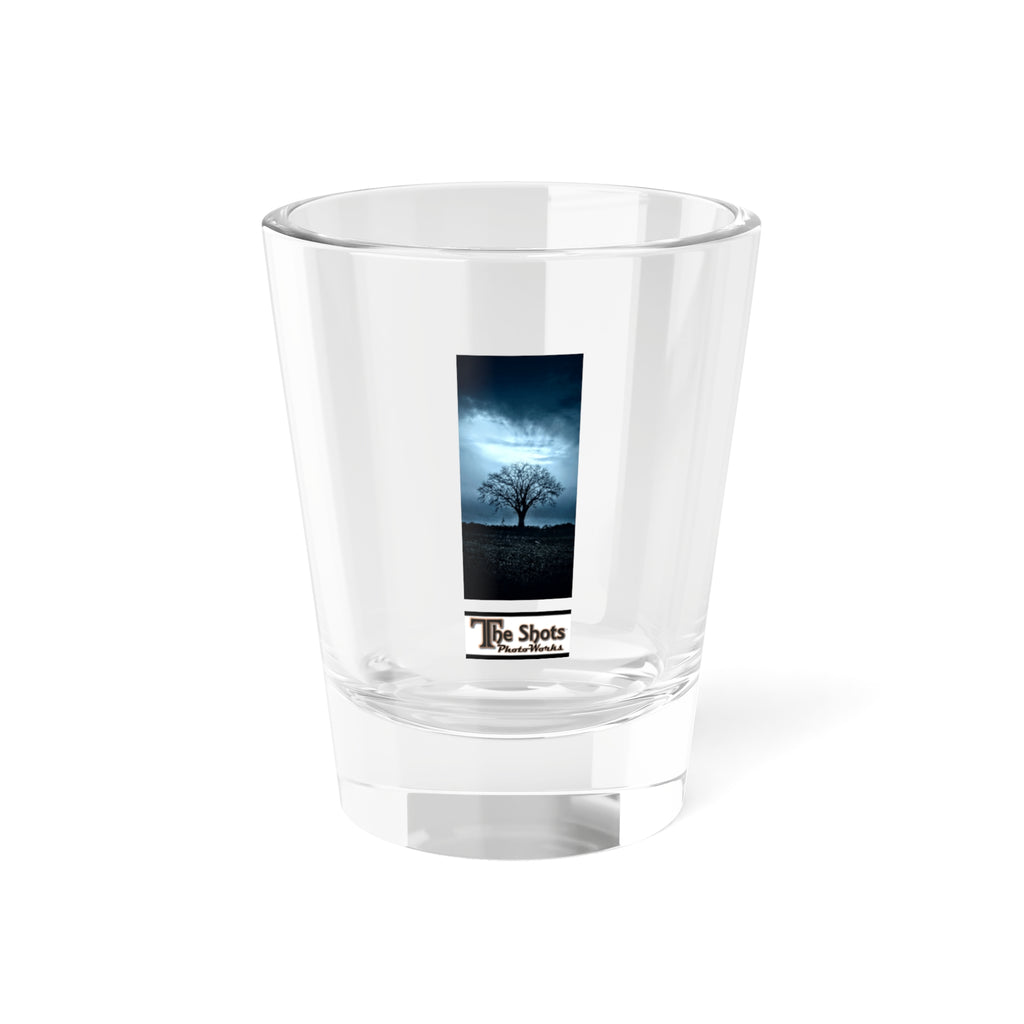 1.5oz Shot Glass - The Lone Tree and Logo