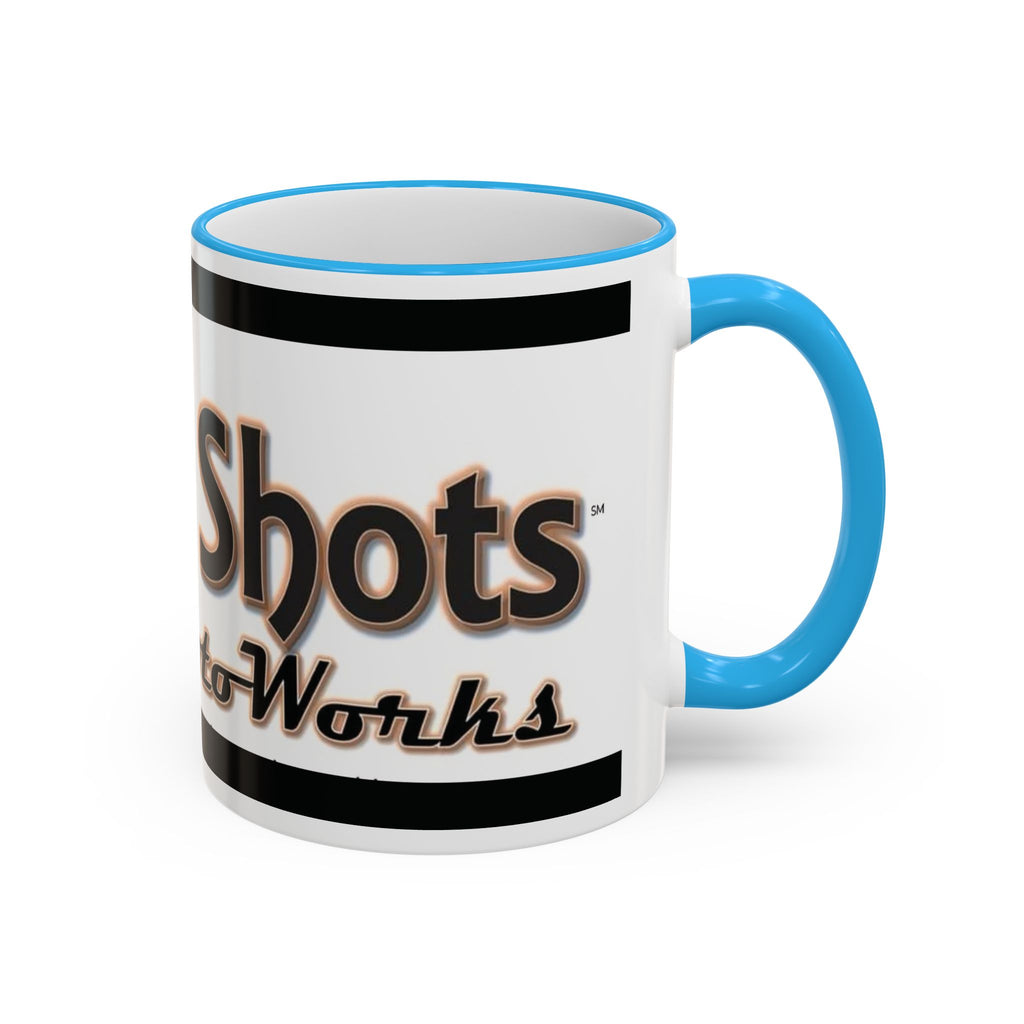 The Shots PhotoWorks Mug | Accent Rim & Handle Ceramic Mug