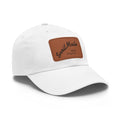 Snail Male, Leather Patch Dad Hat