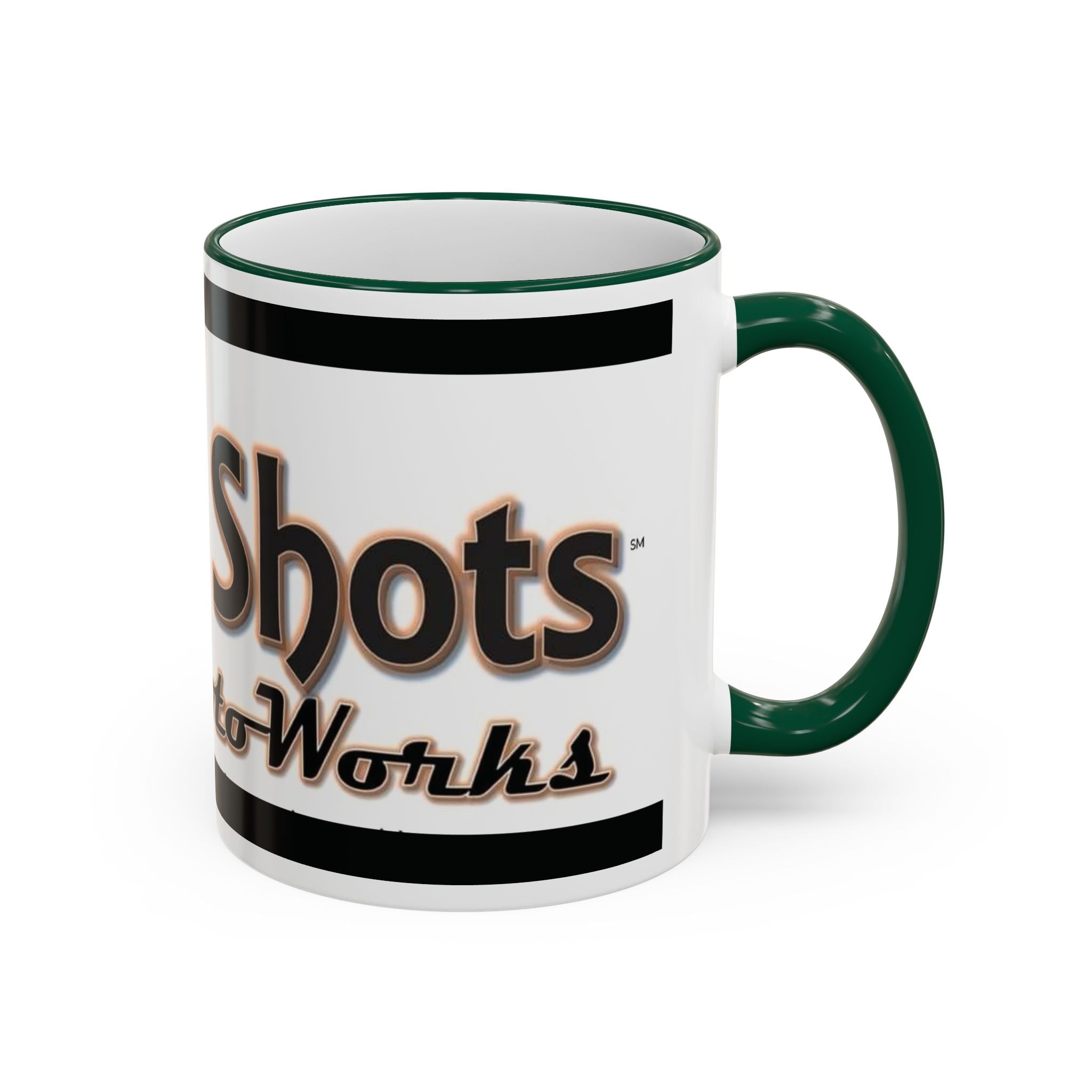 The Shots PhotoWorks Mug | Accent Rim & Handle Ceramic Mug