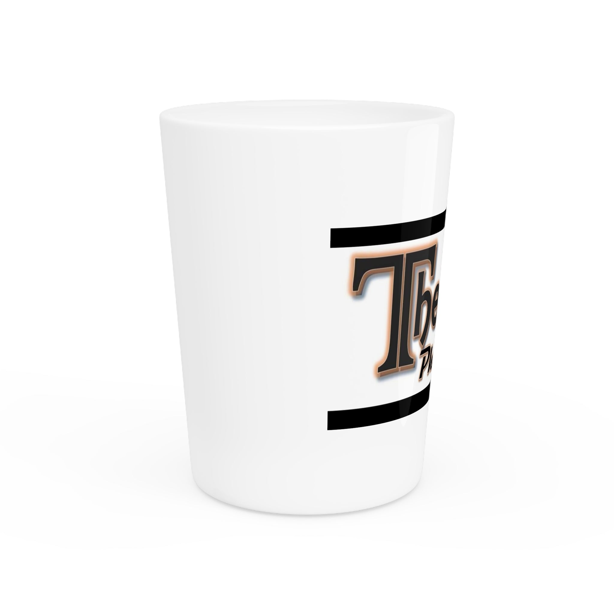 Shot Glass - 'The Shots' Retro Logo Ceramic Shooter