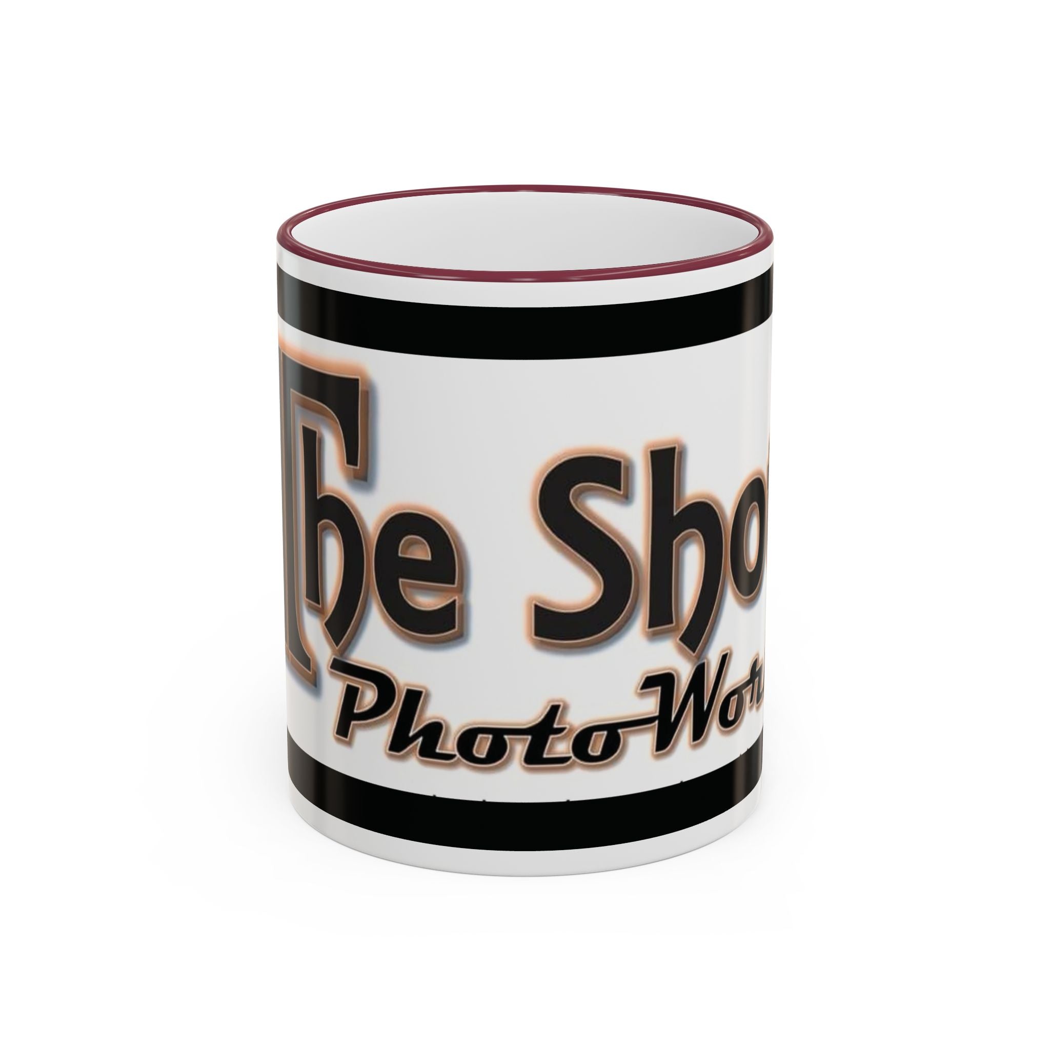 The Shots PhotoWorks Mug | Accent Rim & Handle Ceramic Mug